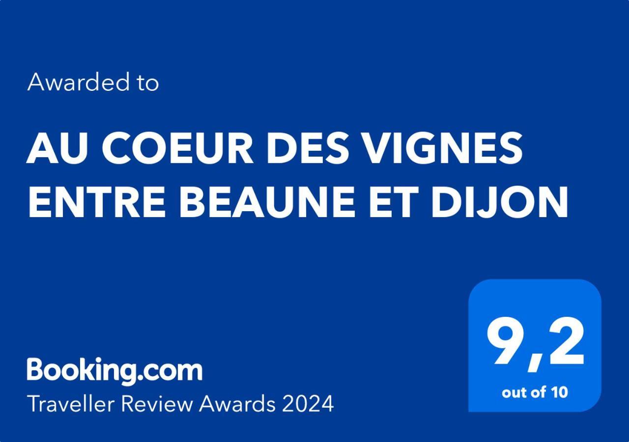 Au Coeur Des Vignes Entre Beaune Et Dijon Βίλα Montceau-et-Echarnant Εξωτερικό φωτογραφία